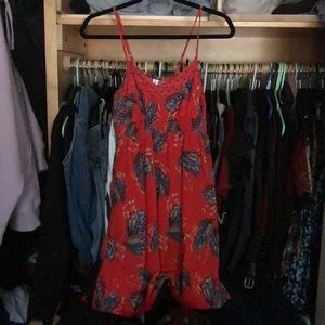 Spaghetti strap dress